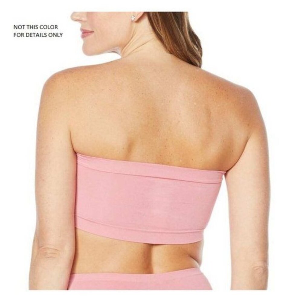 Rhonda Shear Seamless Underwire Bandeau Bra 1X - Picture 4 of 5